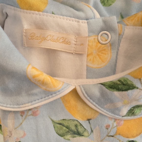 Baby Club Chic Blue Lemonade Dress - Picture 4 of 4